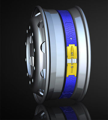 Stellen de looppas Vlakke Banden voor Pantserwagen Vlakke Apparatensteun Ring System in werking