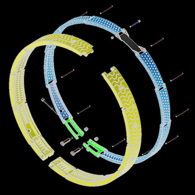 Van de Bandsystemen van Ce ISO 9001 Runflat de banden van de de bandveiligheid voor Commerciële Vrachtwagens