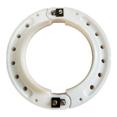 Het witte Polymeer stelt Vlakke van het de Kogelbewijs van Wieltussenvoegsels Vlakke de Bandbescherming in werking