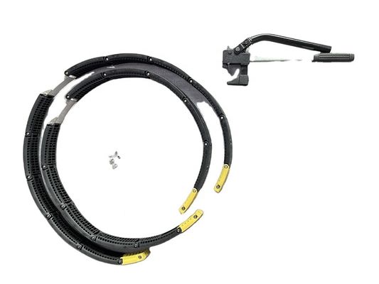 17 Duim 18inch stelt het Vlakke Apparaat van Veiligheidsbanden voor het Bedrijfsvoertuig van de Ziekenwagensuv van de Brandmotor in werking
