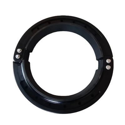 Circulaire zwarte loop platte banden inbrengen loop platte wiel inbrengen slijtvastheid