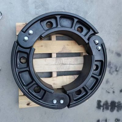 20 inch militair pantservoertuig zware velg platte band speciale band platte band