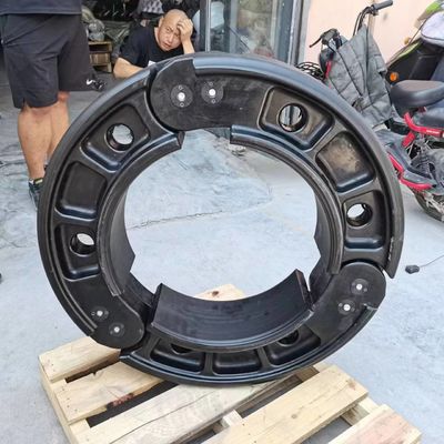20 inch militair pantservoertuig zware velg platte band speciale band platte band