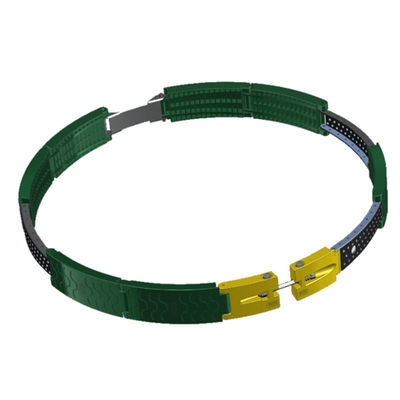 Black Run Flat Tire System Met Polymer Military Engineering Grade Synthetische Materialen