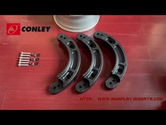 Rondlopende platte banden voor 335/80R20 225/75R16C 11R22.5 295/80R225 265/65R17285/60R18