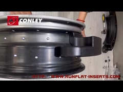 ISO 9001 Militaire Looppas Vlakke Tussenvoegsels voor Vlakke de Bandbescherming van de Personenautobus