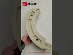 Compressie-set Ronde platte banden Bescherming Run Platte banden inzetstukken met slijtvastheid